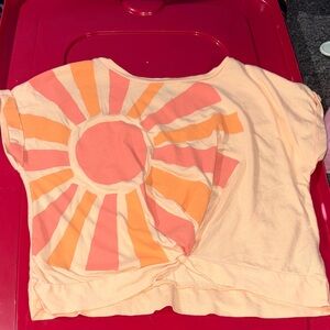 Old Navy Peach and Orange Kids Tee